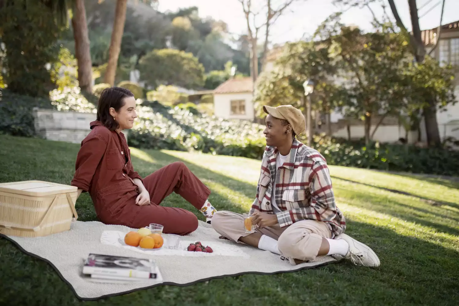 folding picnic blanket