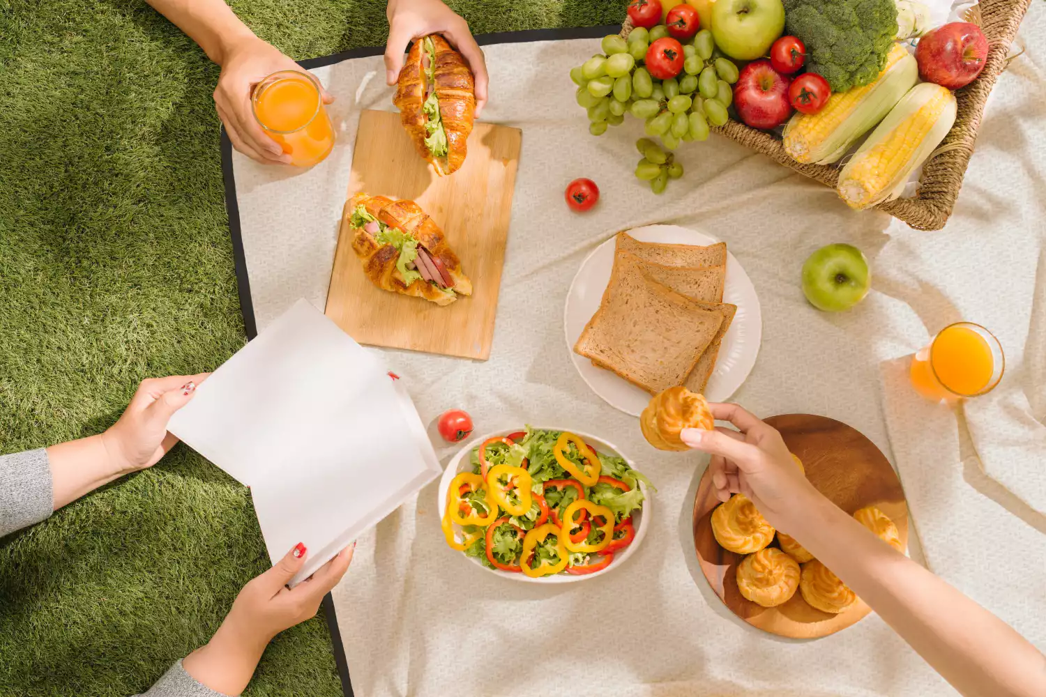 washable waterproof picnic blanket