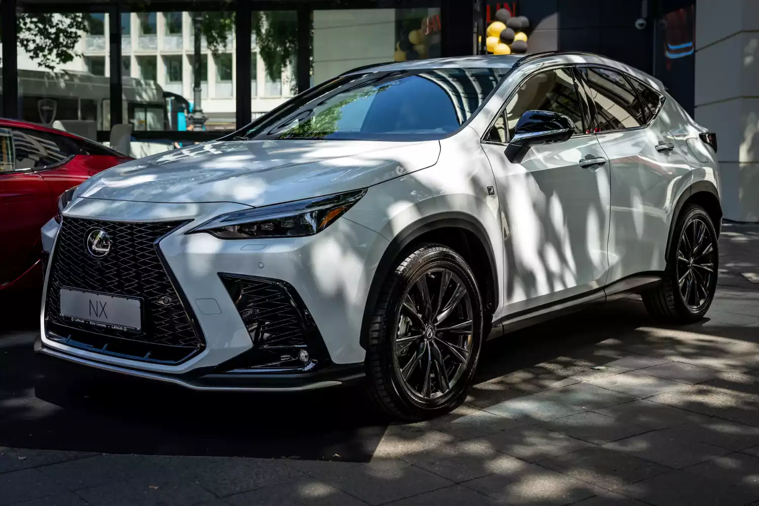 Lexus NX rear storage