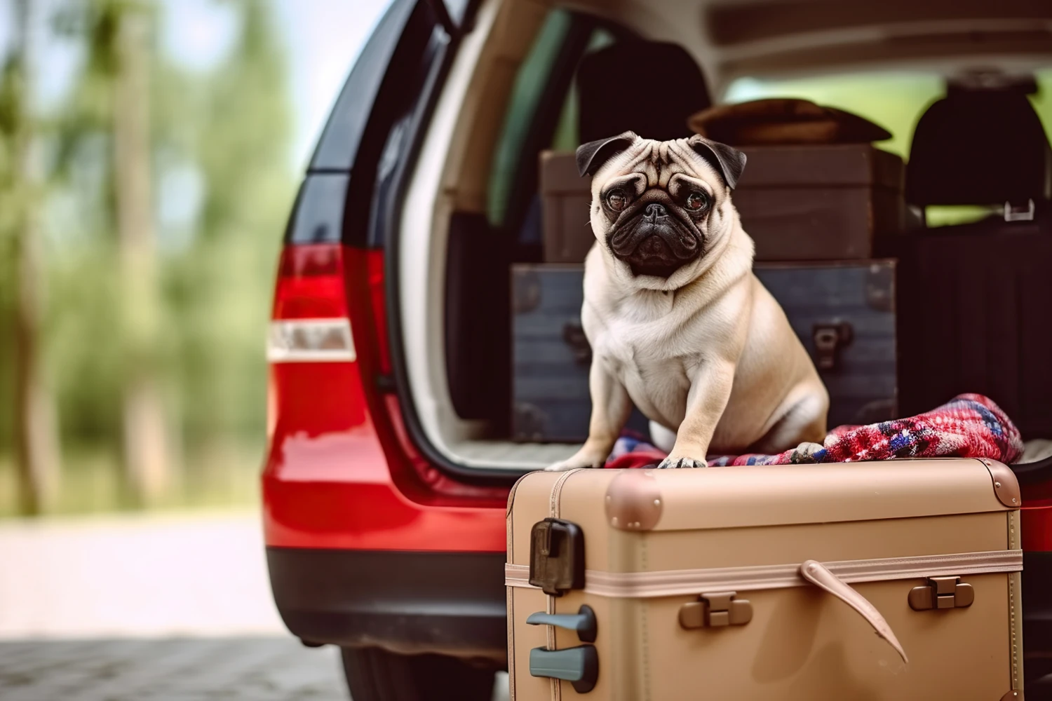 Nissan Altima Dog Safety Belt for Pugs